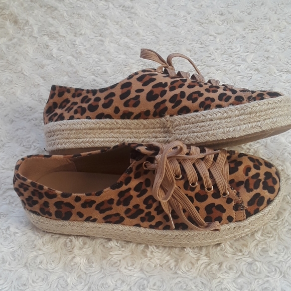 Bonnibel Shoes - New Bonnibel 8.5 cheetah print espadrilles